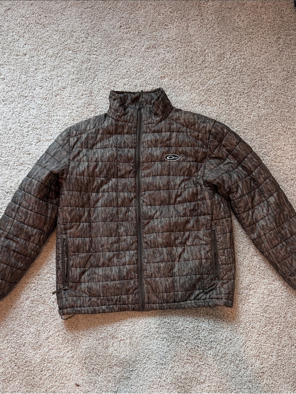 Drake Waterfowl Puffer Jacket - Mossy Oak Bottomland